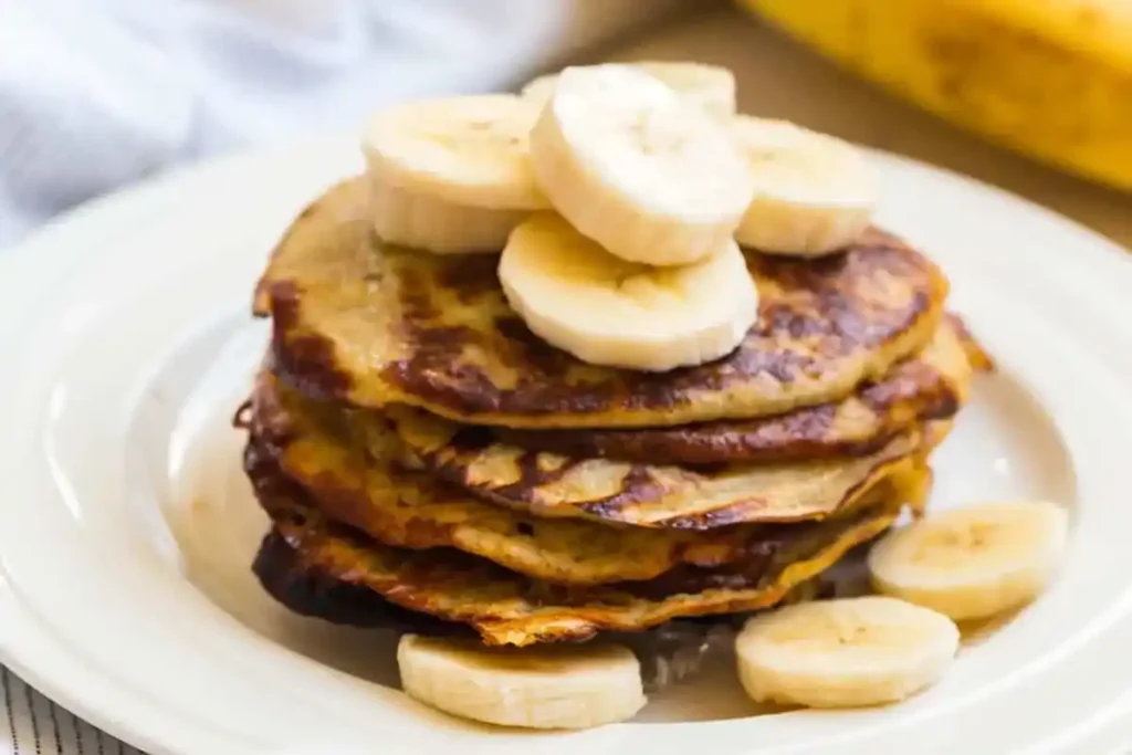 two ingredient banana pancakes
